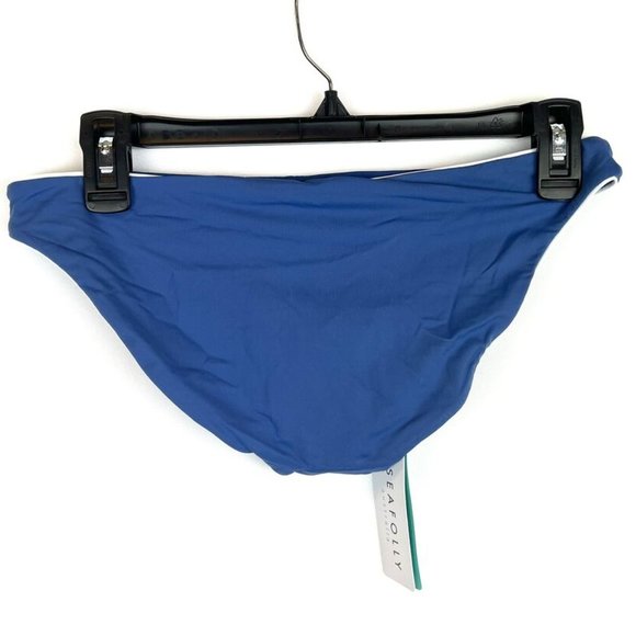 Seafolly Women’s Blue Hipster Bikini Bottom US Size 6 - Picture 2 of 3